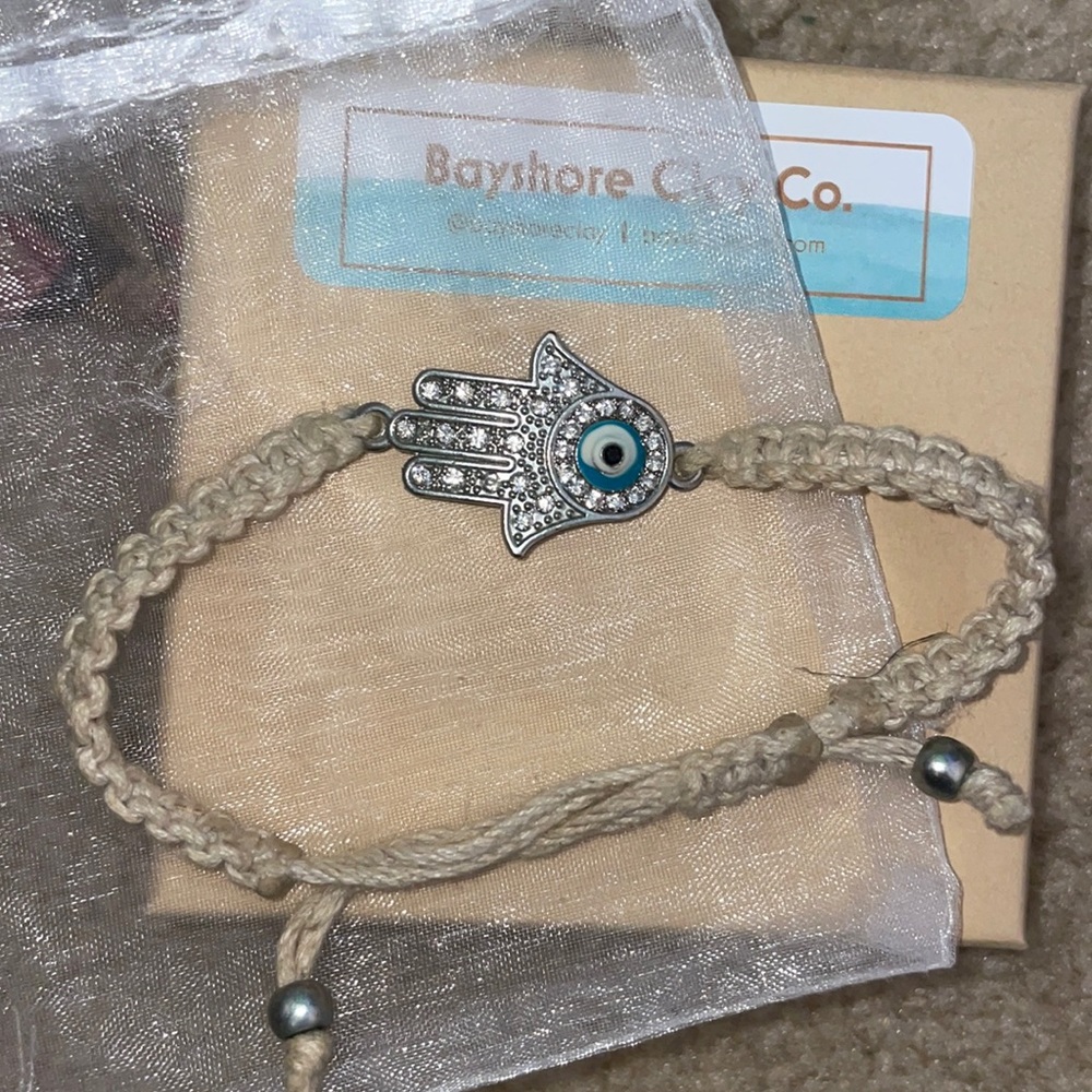 HAMSA x HEMP BRACELET 🪬